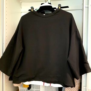 Céline (Phoebe Era) Oversized 3/4 Sleeve Blouse